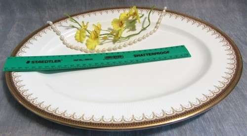 ELEGANT MEAT PLATTER 38CM PARAGON ATHENA BY APPOINTMENT TO HER MAJESTY THE QUEEN.