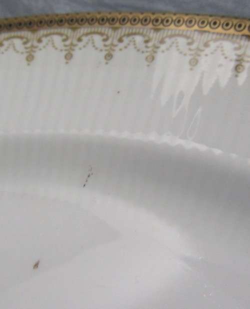 ELEGANT TWO DINNER PLATES 27.5CM PARAGON ATHENA BY APPOINTMENT TO HER MAJESTY THE QUEEN. B/P/E