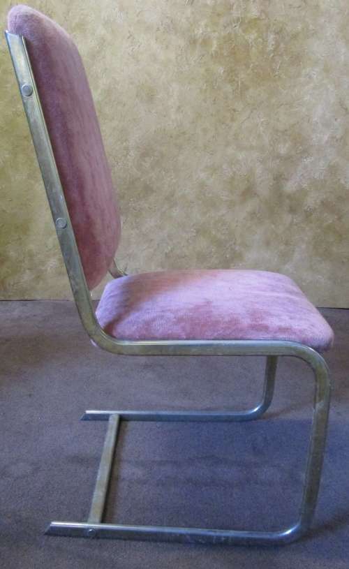 MARVELOUS VINTAGE DINING CHAIRS - WILL LOOK GORGEOUS WITH A COAT OF CHALK PAINT 8 AVAILABLE