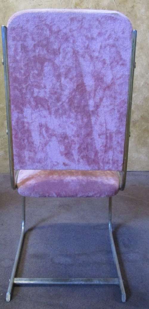 MARVELOUS VINTAGE DINING CHAIRS - WILL LOOK GORGEOUS WITH A COAT OF CHALK PAINT 8 AVAILABLE