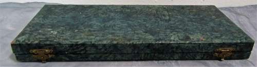 XMAS PRO FISH OR CAKE SERVING SET IN ORIGINAL BOX ANGORA - SILVER PLATE CO LTD EPNS - 829600 DESIGN