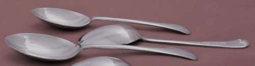 6 TEASPOONS IN THERE ORIGINAL CASE MARKED BEDFORD PLATE 10 YEARS  GUARANTEE ENGLAND