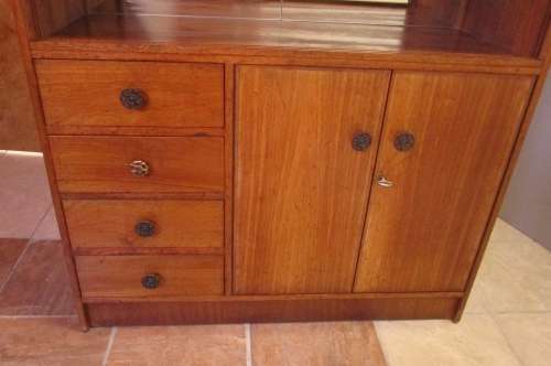 THIS IS REAL RETRO CHIC A VERY LARGE VINTAGE RETRO UNIT - STUNNING FURNITURE