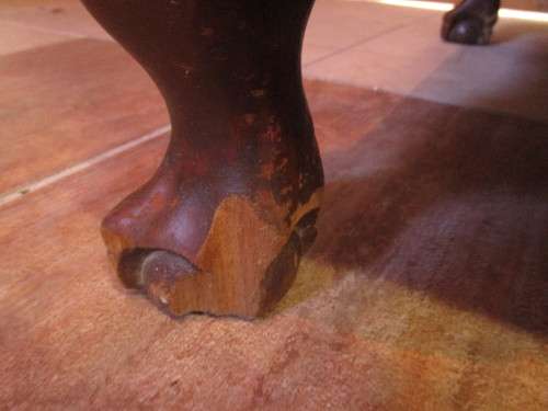 A MARVELOUS LARGE VINTAGE 3 DOOR WARDROBE LOVE THE DETAIL ON THE DOORS - SUPPLIED BY BLOOMS FURNITUR