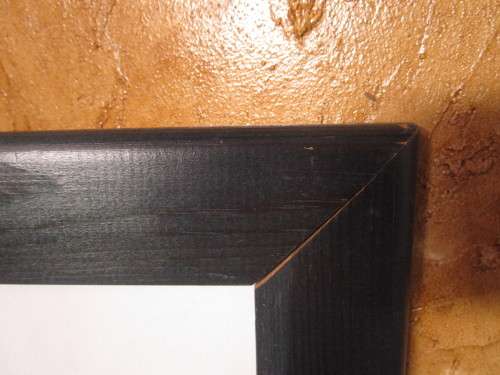 A MARVELOUS SKETCH/PRINT OF A NUDE LADY BEHIND GLASS SIGNED BY VON HOVE