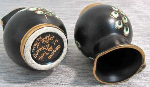 Two Vintage Regina Pitcher Hand Painted Made in Holland!!