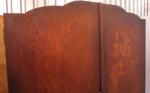 A LOVELY VINTAGE TWO DOOR WARDROBE PERFECT FOR CHALK PAINT