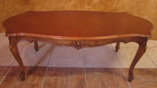 A EXQUISITE HARTMANN & KEPPLER 1920'S REPRO COFFEE TABLE