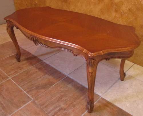 A EXQUISITE HARTMANN & KEPPLER 1920'S REPRO COFFEE TABLE