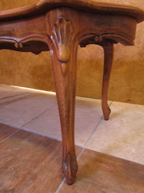 A EXQUISITE HARTMANN & KEPPLER 1920'S REPRO COFFEE TABLE