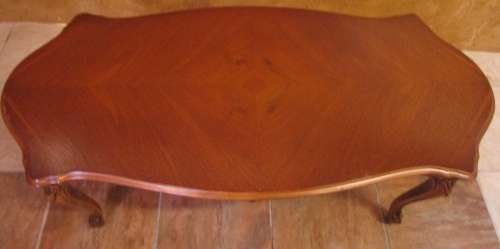 A EXQUISITE HARTMANN & KEPPLER 1920'S REPRO COFFEE TABLE