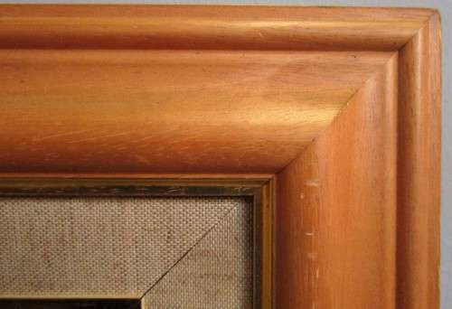 AN AMAZING SIGNED OIL ON BOARD STUNNING FISH EAGLE BY ROB CURWEN