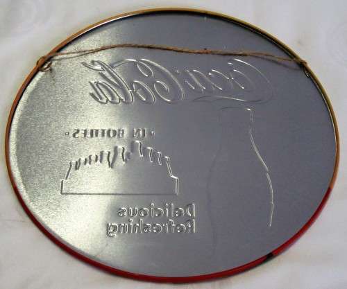 A STUNNING REPLICA COCO COLA METAL SIGHN  30CM X 30CM