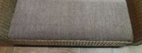 A BEAUTIFUL WEAVED CHAICE LOUNGE WILL LOOK STUNNING IN A BIG BEDROOM