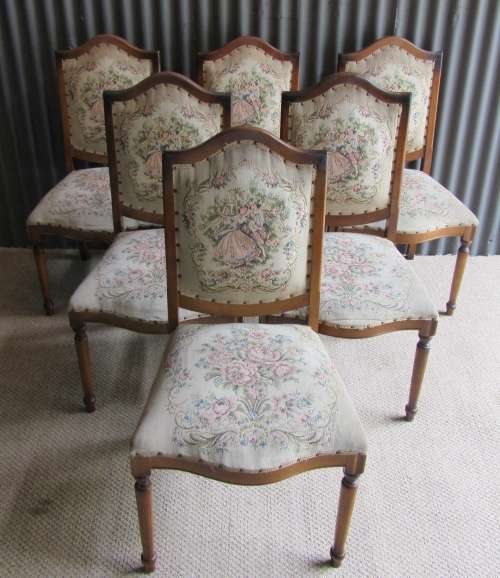 SIX ELGANT HARMANN AND KEPLER STYLE DINING ROOM CHAIRS ELGANT & STYLISH