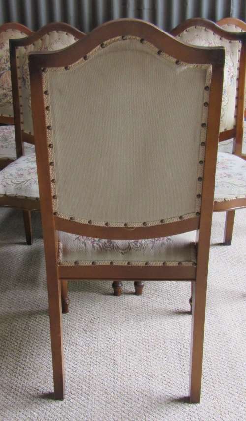 SIX ELGANT HARMANN AND KEPLER STYLE DINING ROOM CHAIRS ELGANT & STYLISH