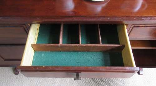 A MARVELOUS LARGE 1970'S  IMBUIA WELSH DRESSER WITH LOTS OF SPACE - STUNNING FURNITURE