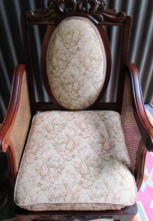 A PAIR OF EXQUISITE HAND CARVED BALL & CLAW OCCASIONAL CHAIRS