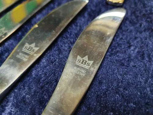 Stunning Large Gold Plated Cutlery!