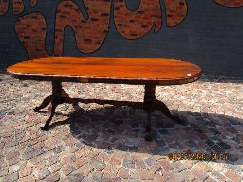 Eight Seater Solid Imbuia Dinning Table