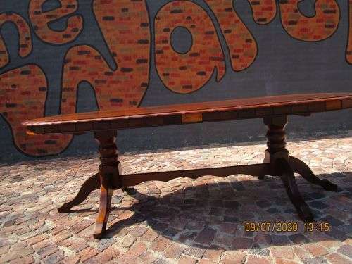 Eight Seater Solid Imbuia Dinning Table