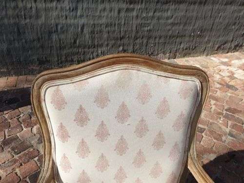 Block & Chisel French Style arm chair