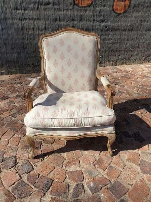 Block & Chisel French Style arm chair