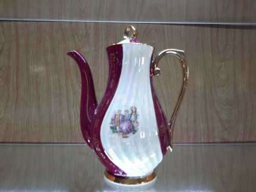 Hand Painted Lamode porcelain Luster Ware Coffee Set (22 piece)