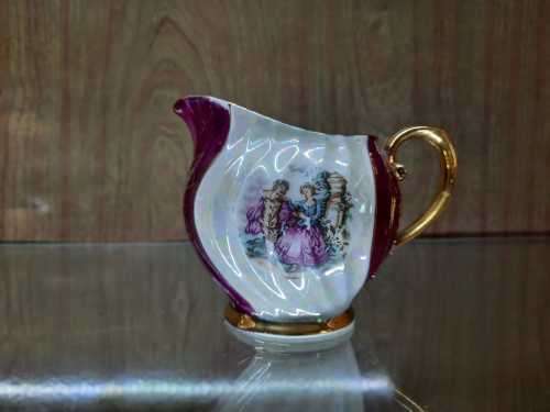 Hand Painted Lamode porcelain Luster Ware Coffee Set (22 piece)