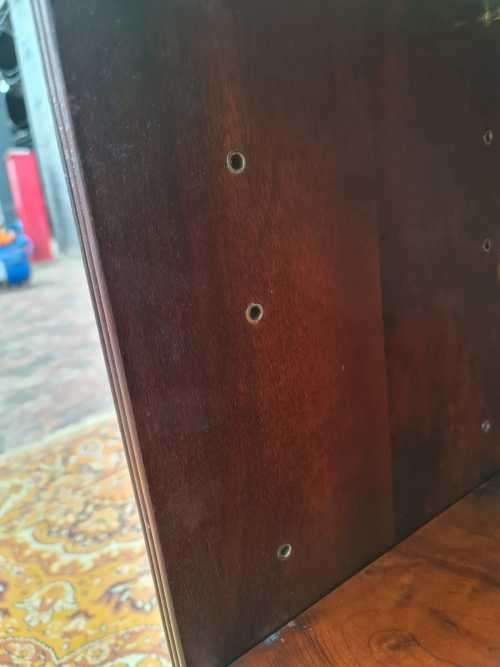 EXQUISITE SOLID STNKWOOD BALL and CLAW BOOKCASE