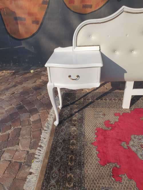 Hartman Kepler King Size Headboard with a pair of pedestals