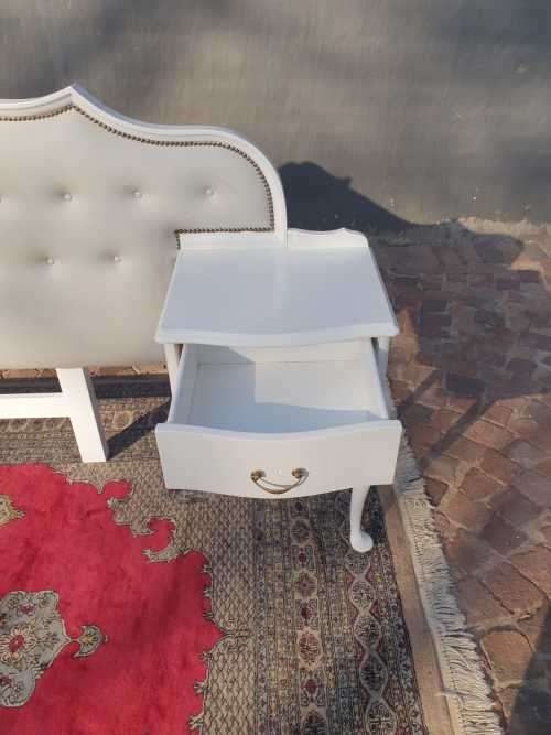 Hartman Kepler King Size Headboard with a pair of pedestals