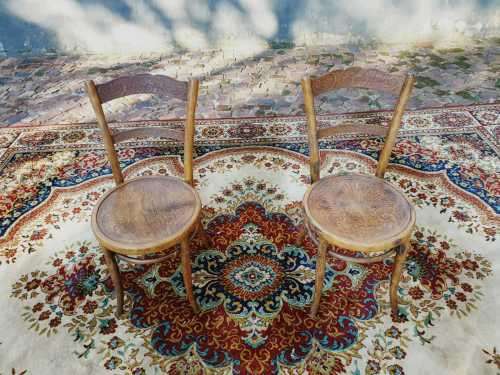 Pair of Antique Bentwood  Chairs