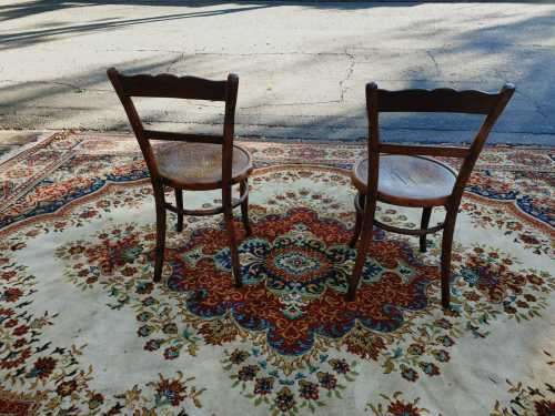 Pair of Antique Bentwood  Chairs