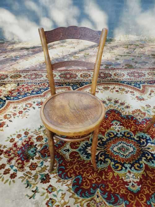 Pair of Antique Bentwood  Chairs