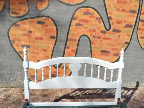 Lovely Painted Double bed