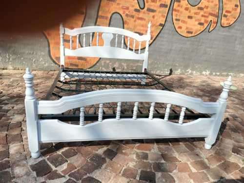 Lovely Painted Double bed