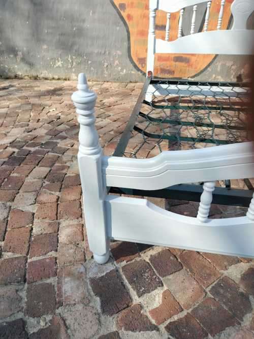 Lovely Painted Double bed