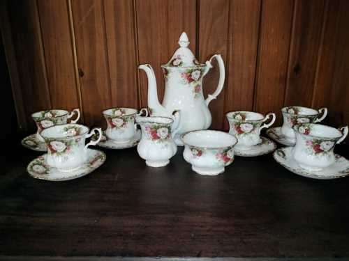 Royal Albert Celebration 15pc Coffee Set