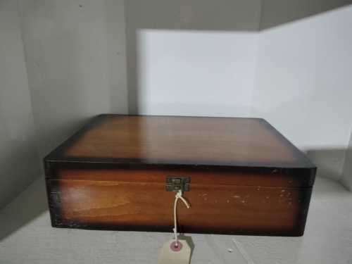 Vintage Joy wood of Durban sewing box or Stationary Box