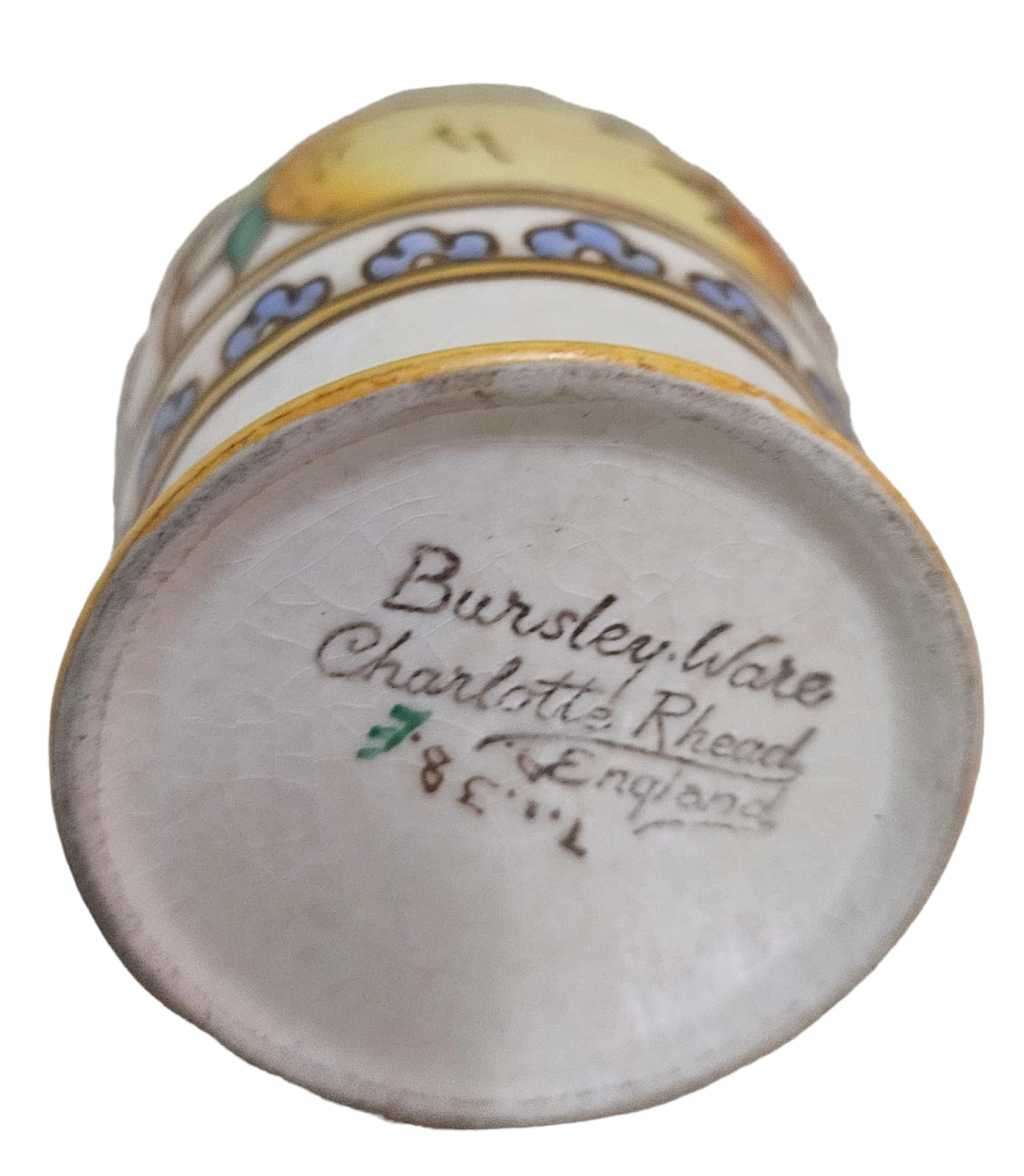 Bursley Ware Charlotte Rhead creamer