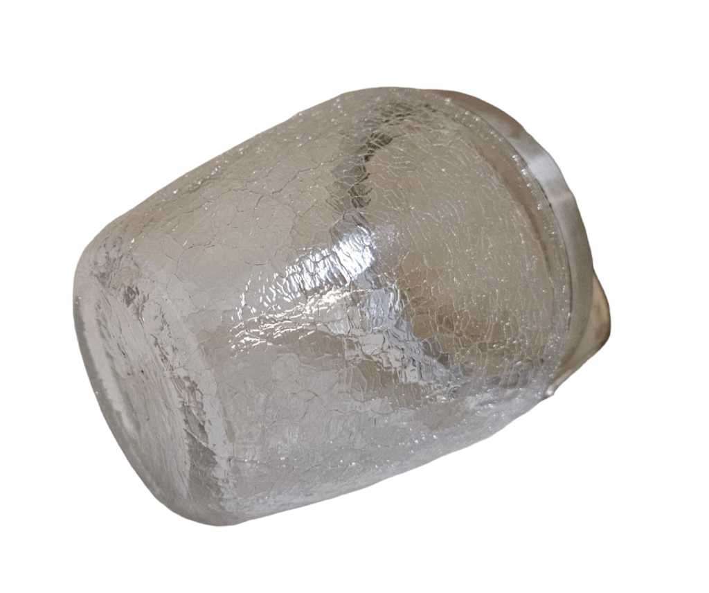 Vintage Glass Ice Bucket