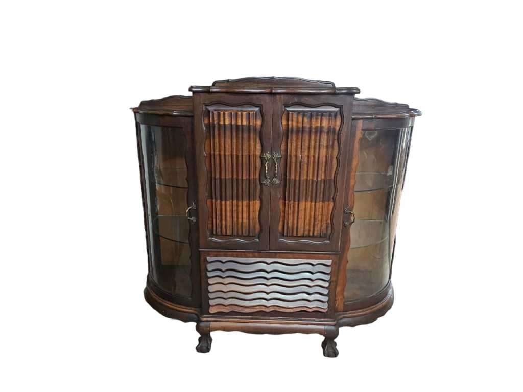 Ball & Claw Showcase Radio Cabinet, a stunning piece of furniture that captures the vintage charm