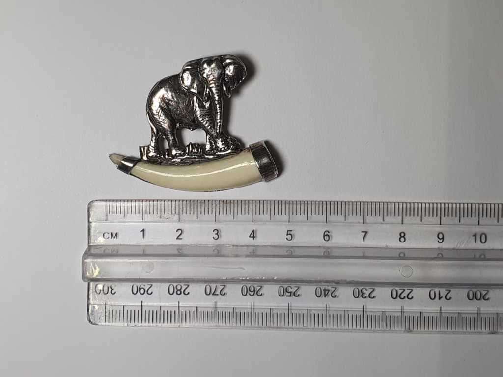Discover the timeless charm of the Kruger Park Elephant Brooch