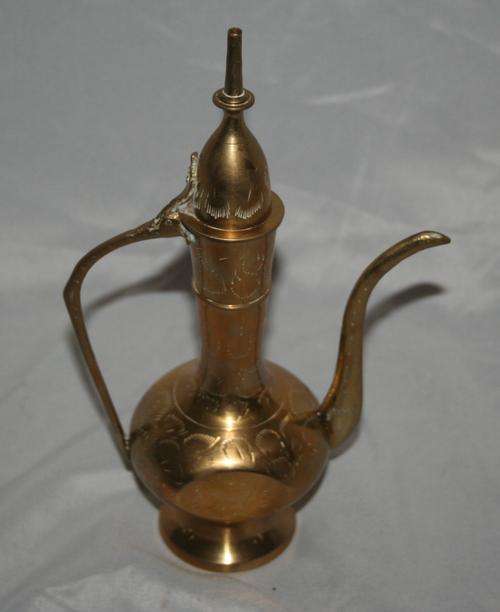 BEAUTIFUL ANTIQUE BRAS KETTLE