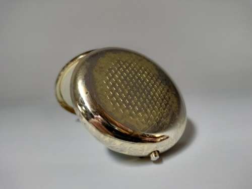 Vintage Cameo Pill Box