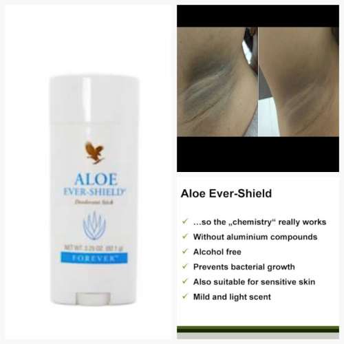 *DARK ARMPITS GONE* Forever Living Aloe Ever Shield