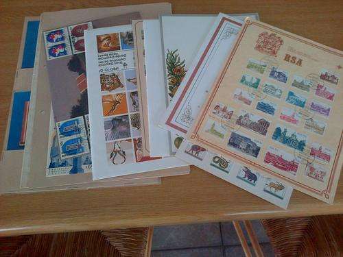 LOT OF MIXED SOUTH AFRICAN STAMPS AND MORE