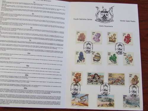 SWA Maxi Cards (27) + Third decimal definitive series + Mines and minerals