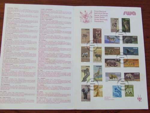 SWA Maxi Cards (27) + Third decimal definitive series + Mines and minerals